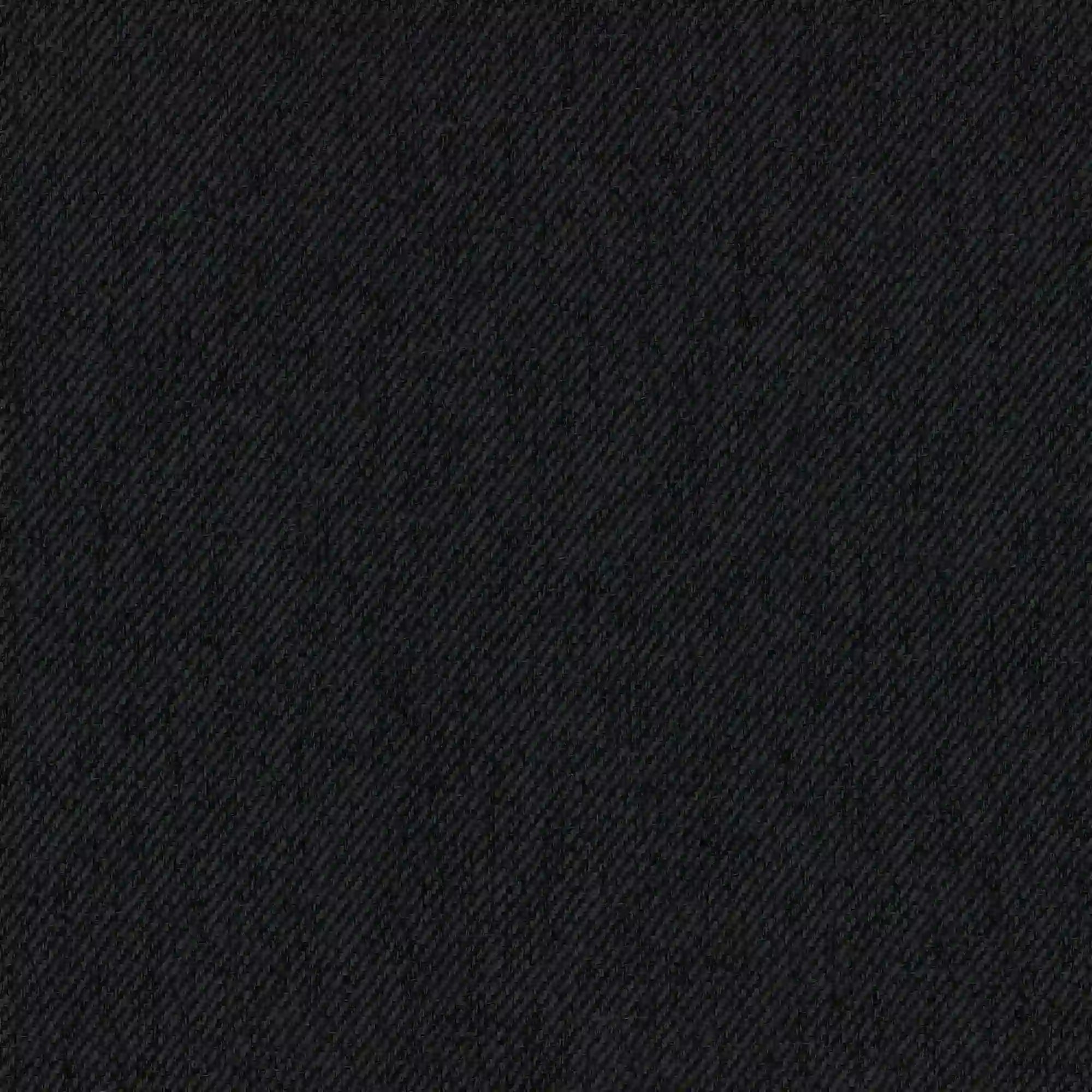 Scaun taburet T3, stofa clasica negru - Neve 100, picioare albe, 36x36x47 cm