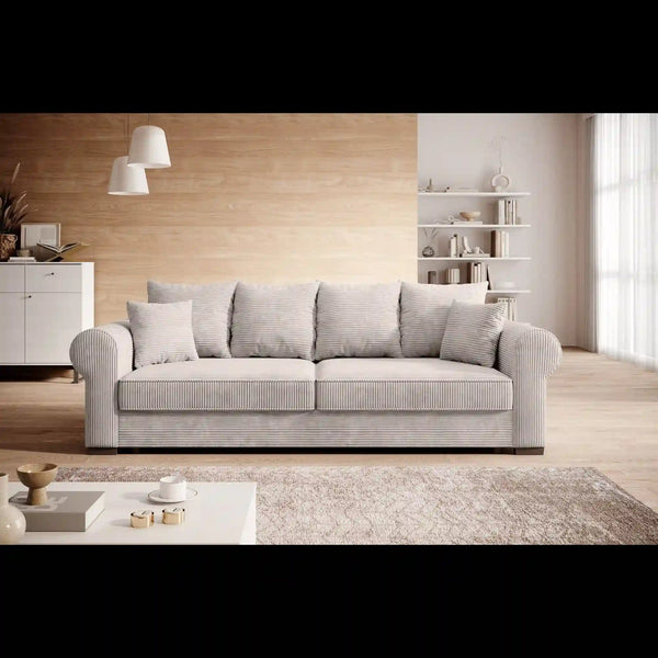 Canapea extensibila DELUXE NEW, personalizabil materiale gama Premium, cu spatiu depozitare, 248x102x88 cm