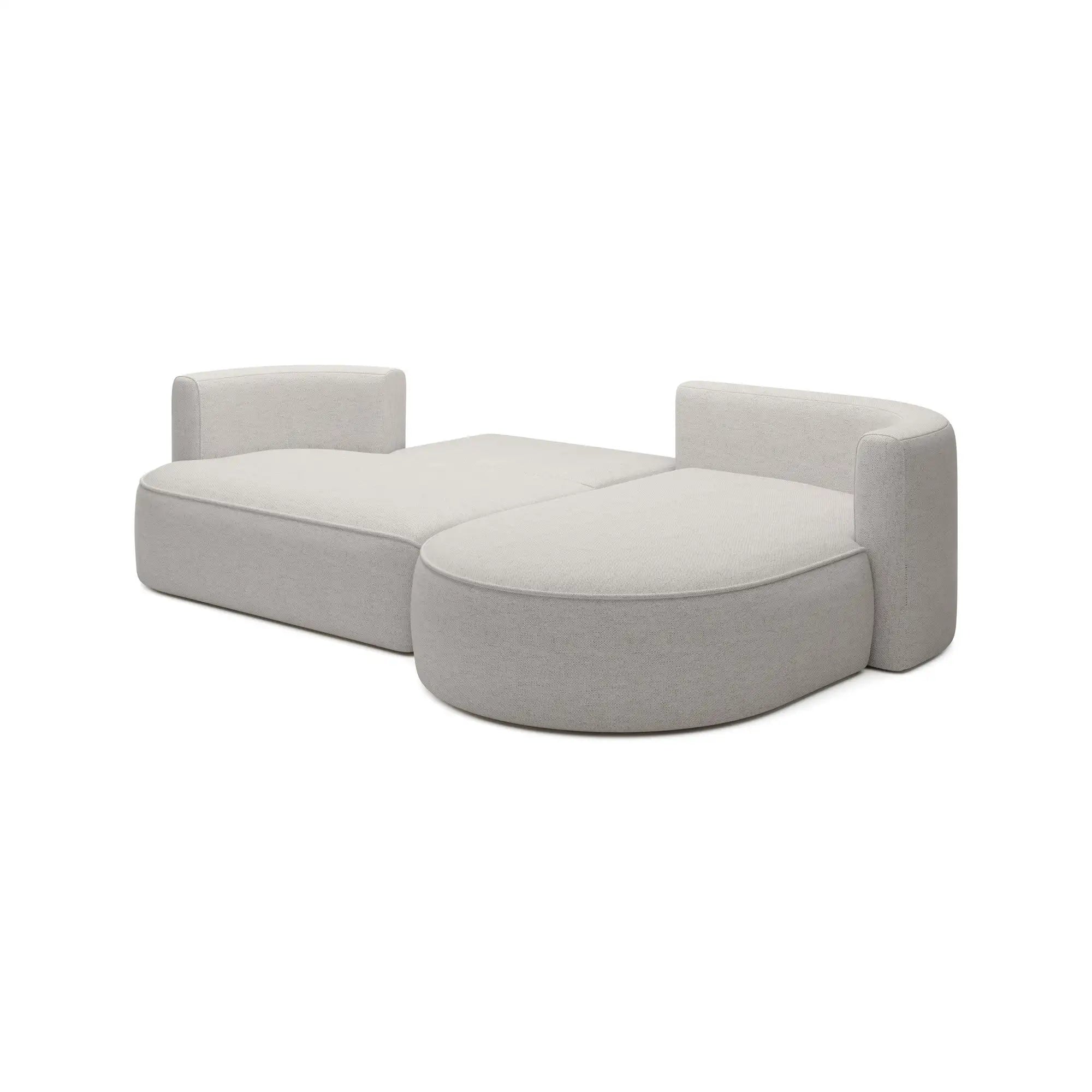 Coltar extensibil FIORE, personalizabil materiale Gama Premium, cu lada depozitare, 284x183x82 cm