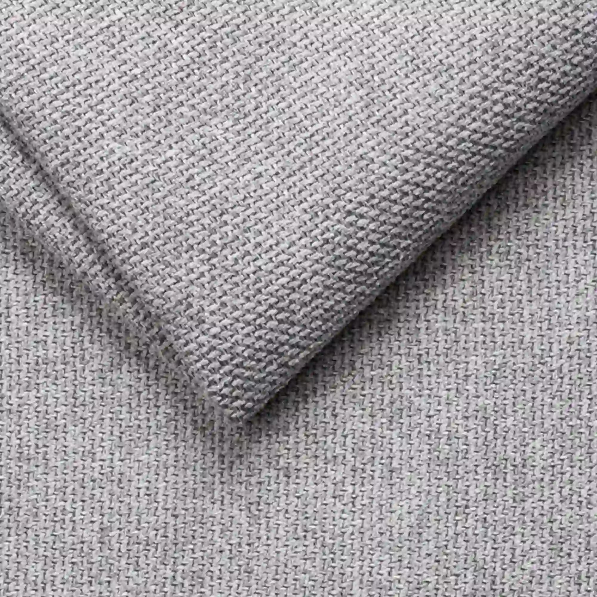 Coltar extensibil MOLINA MINI, sezlong dreapta, stofa gri deschis - Austin 18, cu lada depozitare, 277x189x90 cm