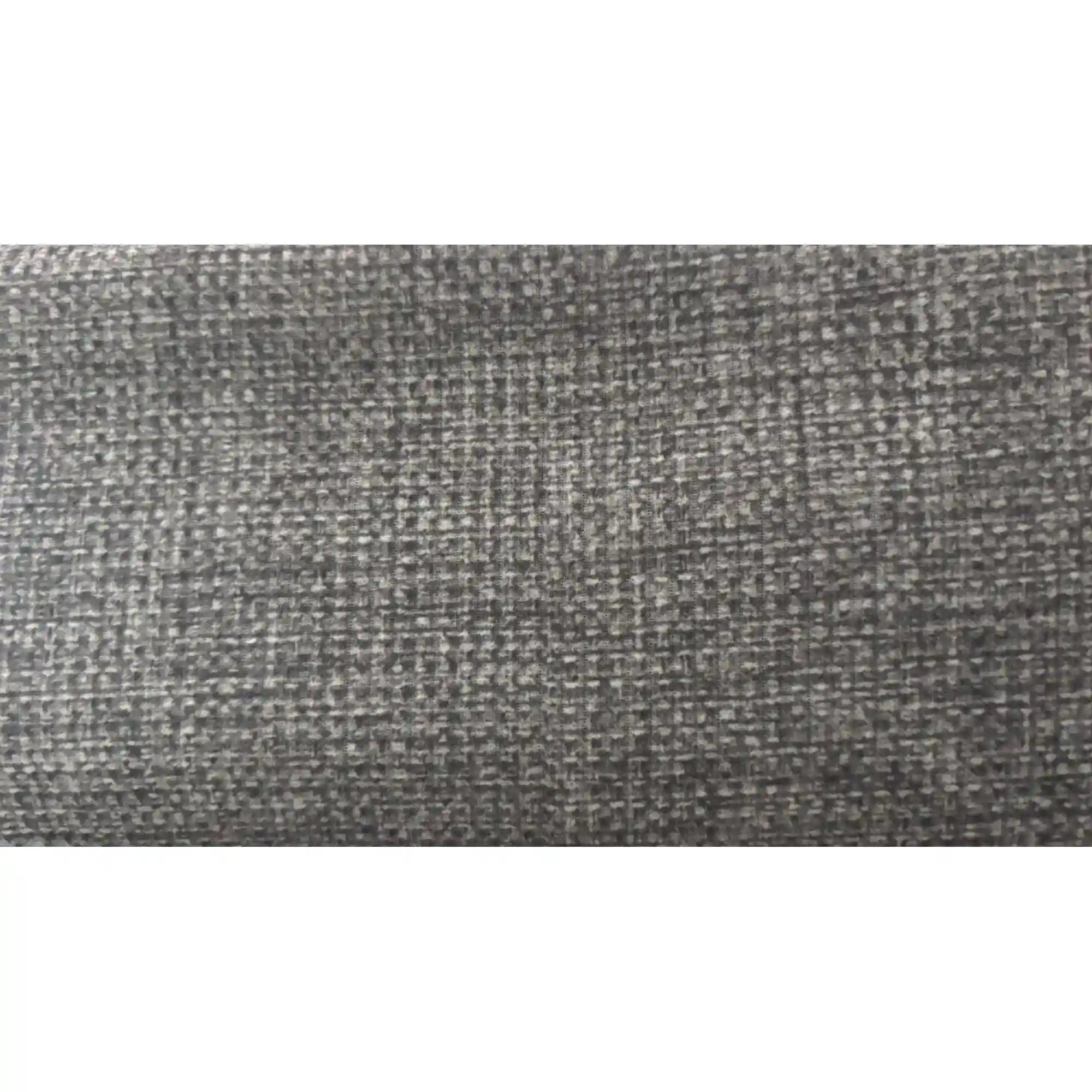 Pat INFINITY 100x200, stofa clasica gri - Linum 660, cu somiera si spatiu depozitare