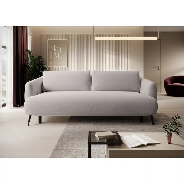 Canapea extensibila CANDY, personalizabil materiale Gama Premium, lada depozitare, 228x98x87 cm
