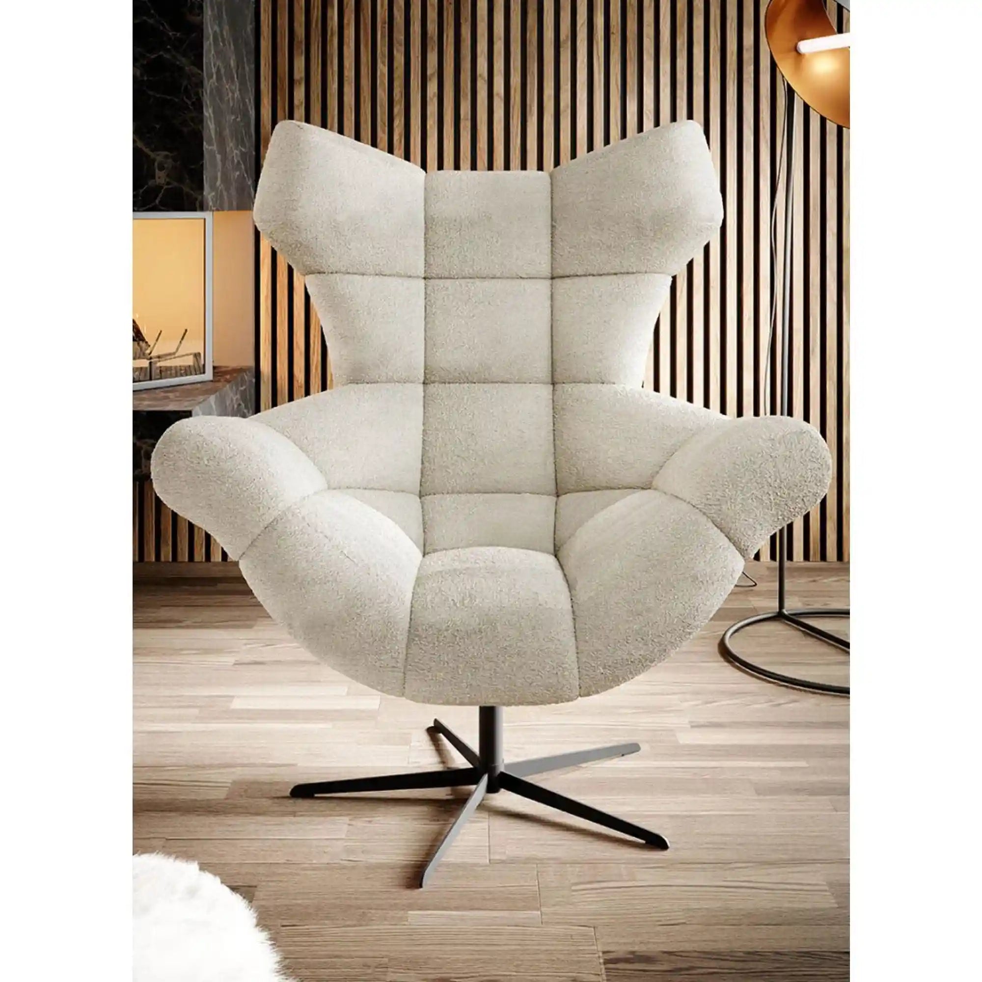 Fotoliu rotativ SENSI, personalizabil materiale gama Premium, 103x84x119 cm