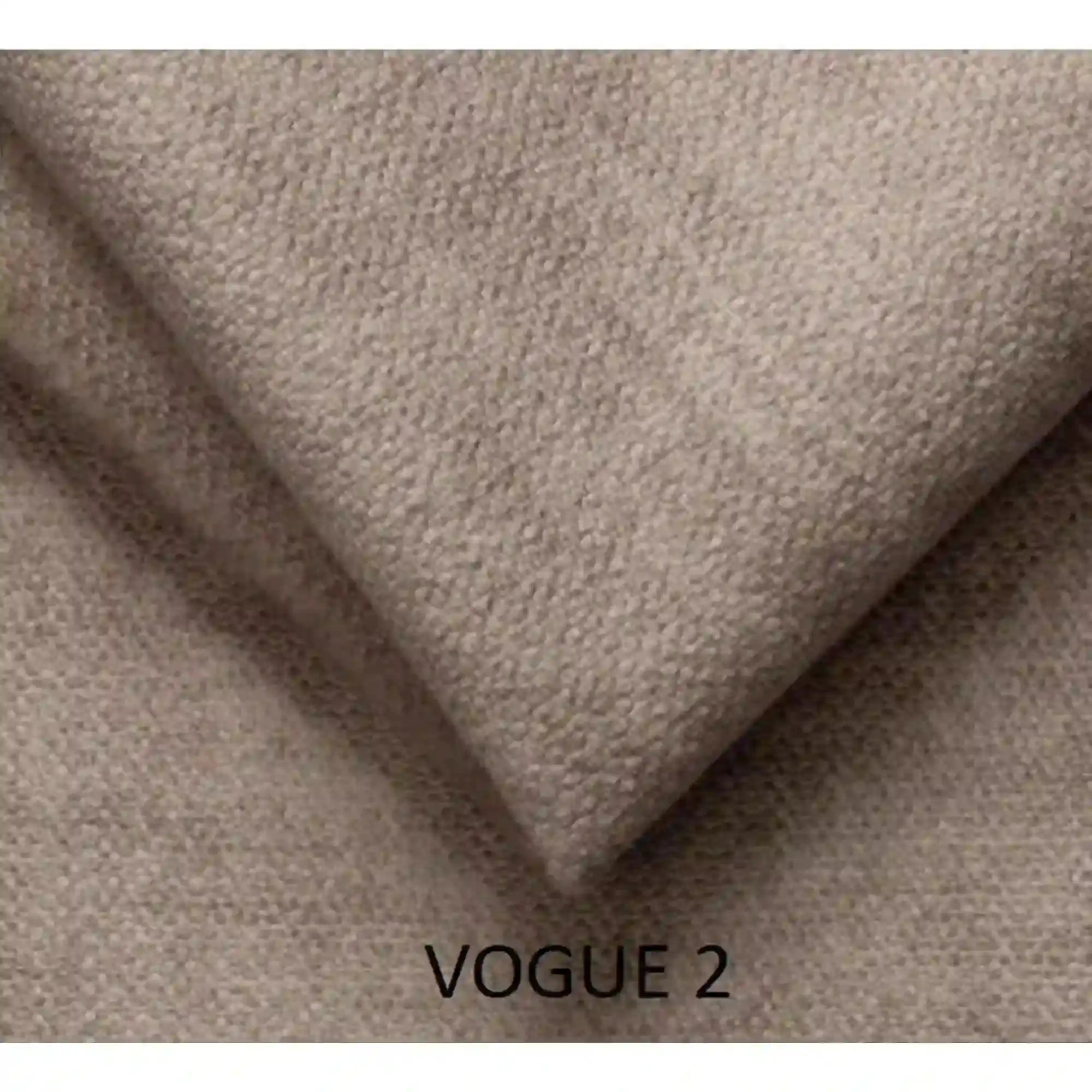 Canapea extensibila LUGO, stofa catifelata bej - Vogue 02, Gama Premium, cu lada depozitare, 235x105x90 cm