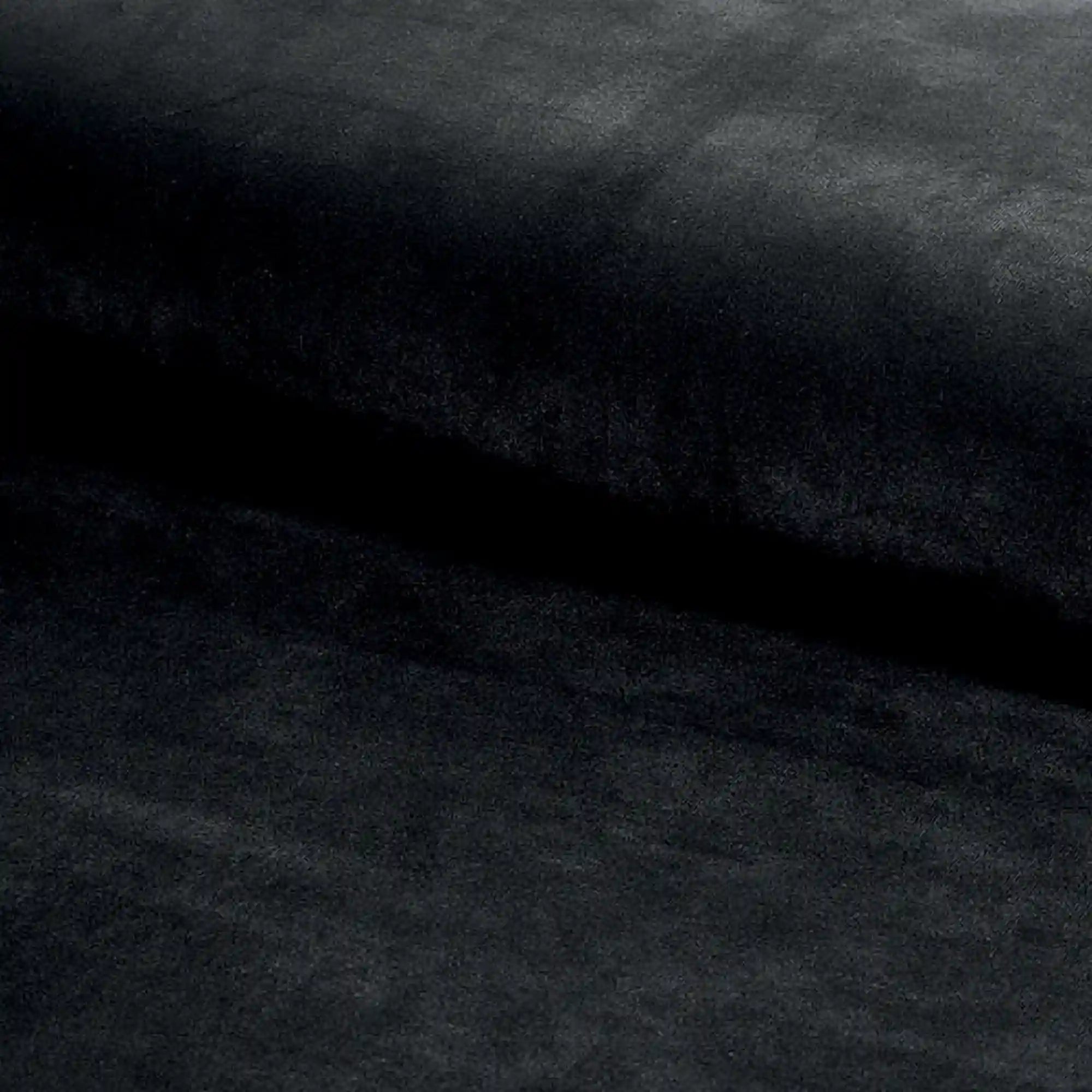 Taburet LORI 2, stofa catifelata negru - Bluvel 19, 76x39x34 cm