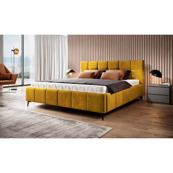 Pat NAOMI SR 180x200, personalizabil materiale gama Premium, suport saltea si sistem de reglare