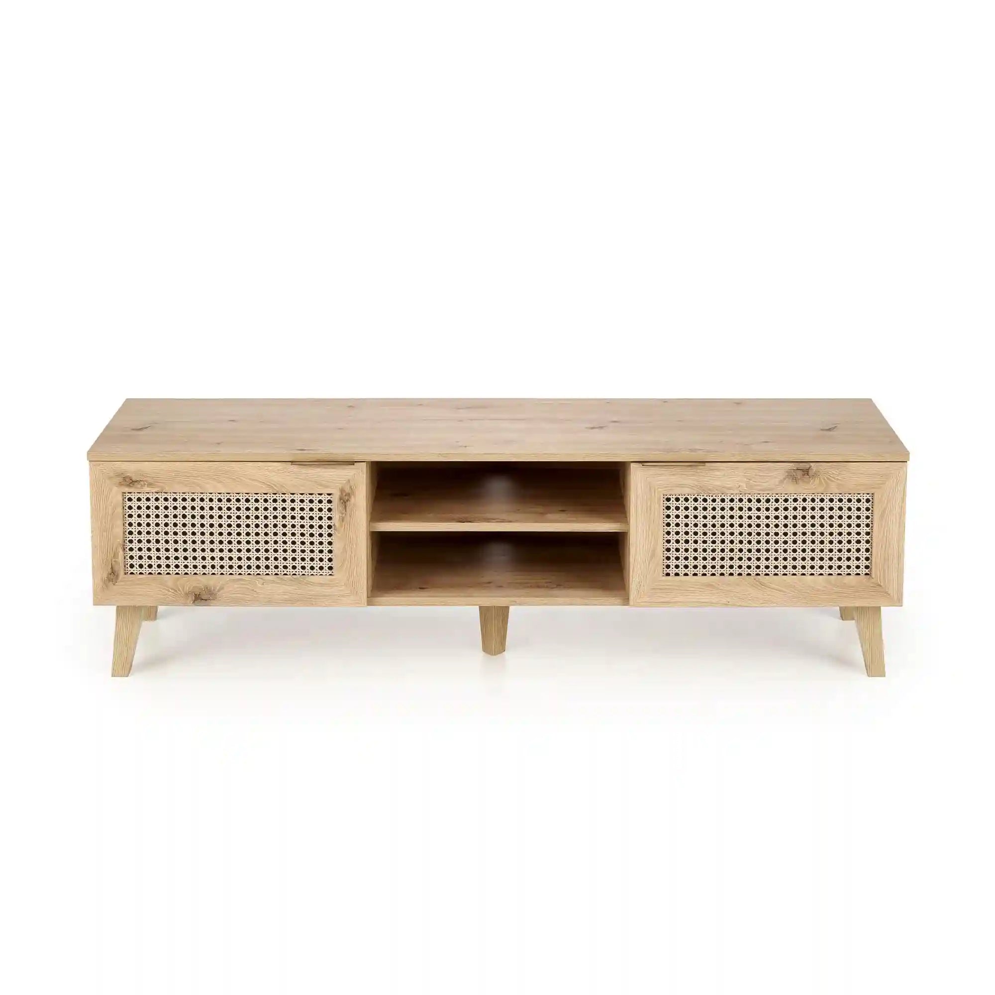 Comoda TV BORNEO, stejar artisan, PAL laminat, 150x40x45 cm