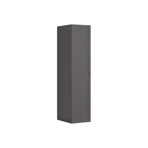 Dulap FLEX, gri grafit, PAL, cu o usa, 50x66x218 cm