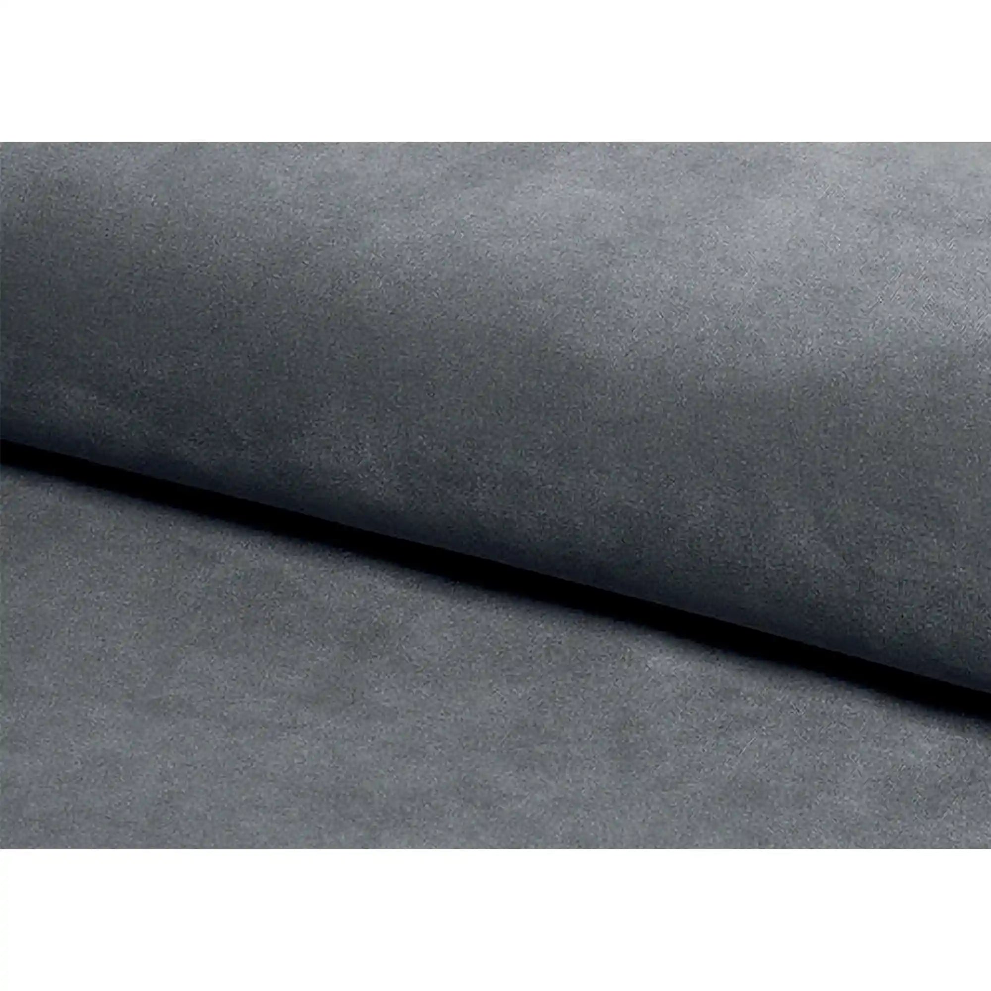 Fotoliu LILI, stofa catifelata gri - Bluvel 14/argintiu, 69x65x81 cm