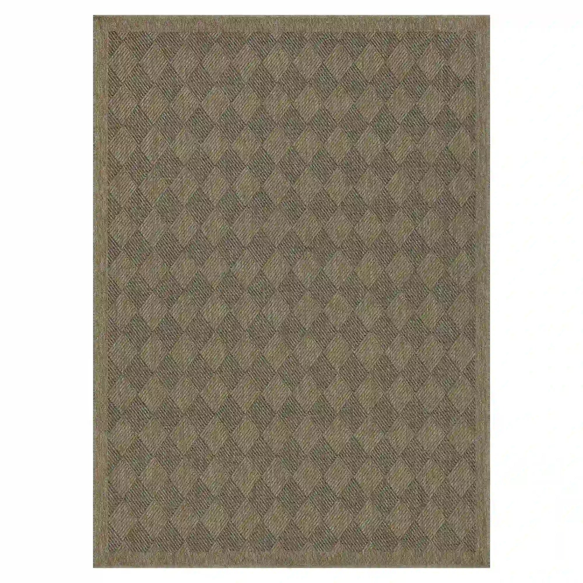 Covor AVANOS, 160x220 cm, forma dreptunghiulara, polipropilena, maro