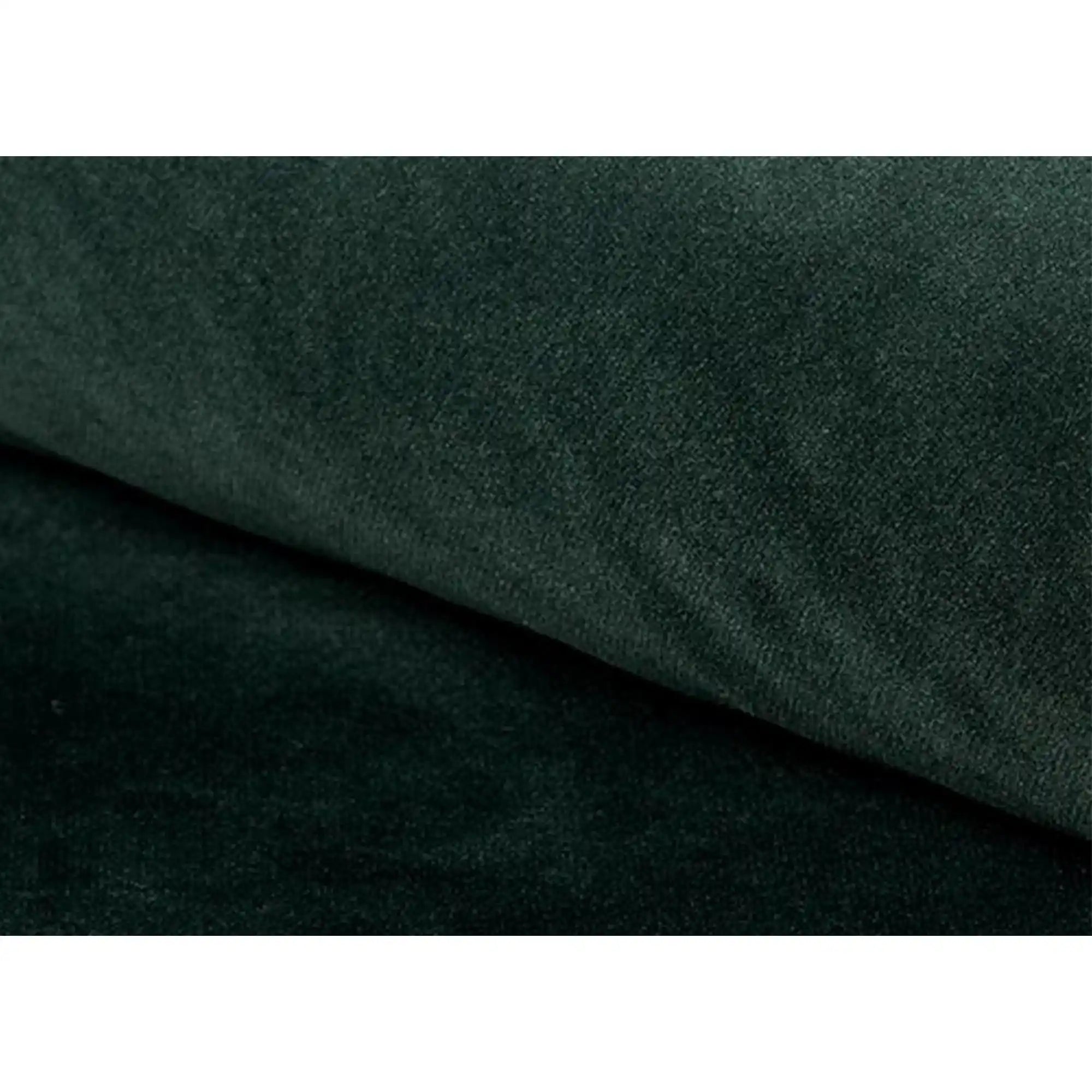 Fotoliu KIER, stofa catifelata verde - Bluvel 78/fag, 76x75x90 cm