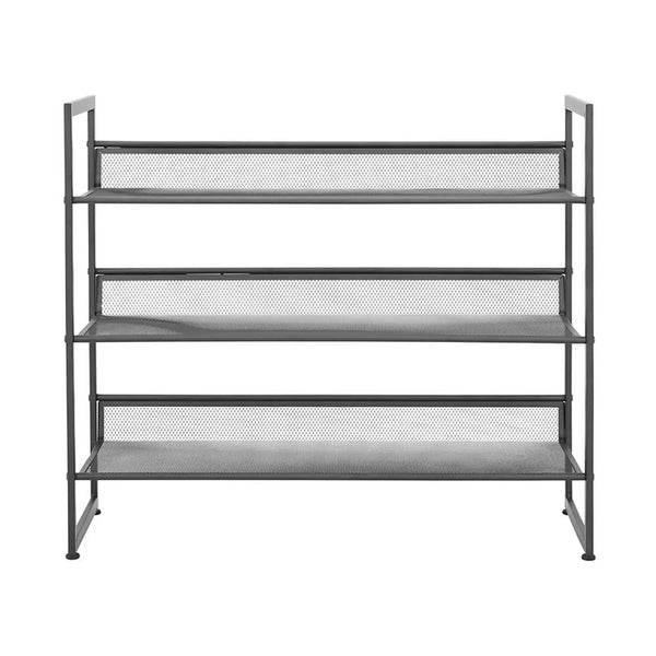 Pantofar MENOLA, negru, metal, 73x30x60 cm