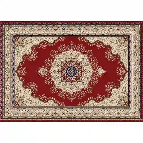 Covor KENDRA TYP 4, 100x150 cm, forma dreptunghiulara, polipropilena, visiniu/mix de culori