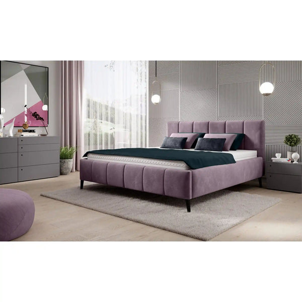 Pat RIVA SR 160x200, personalizabil materiale gama Oferta Avantaj, cu suport saltea si sistem de reglare