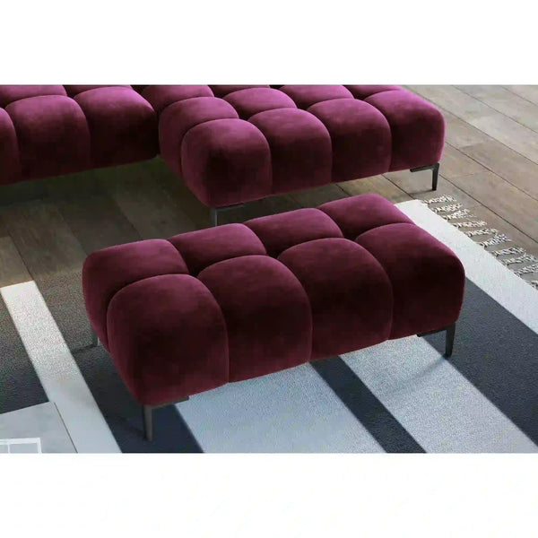 Taburet PLAZA XL, personalizabil materiale gama Premium, 134x71x44 cm