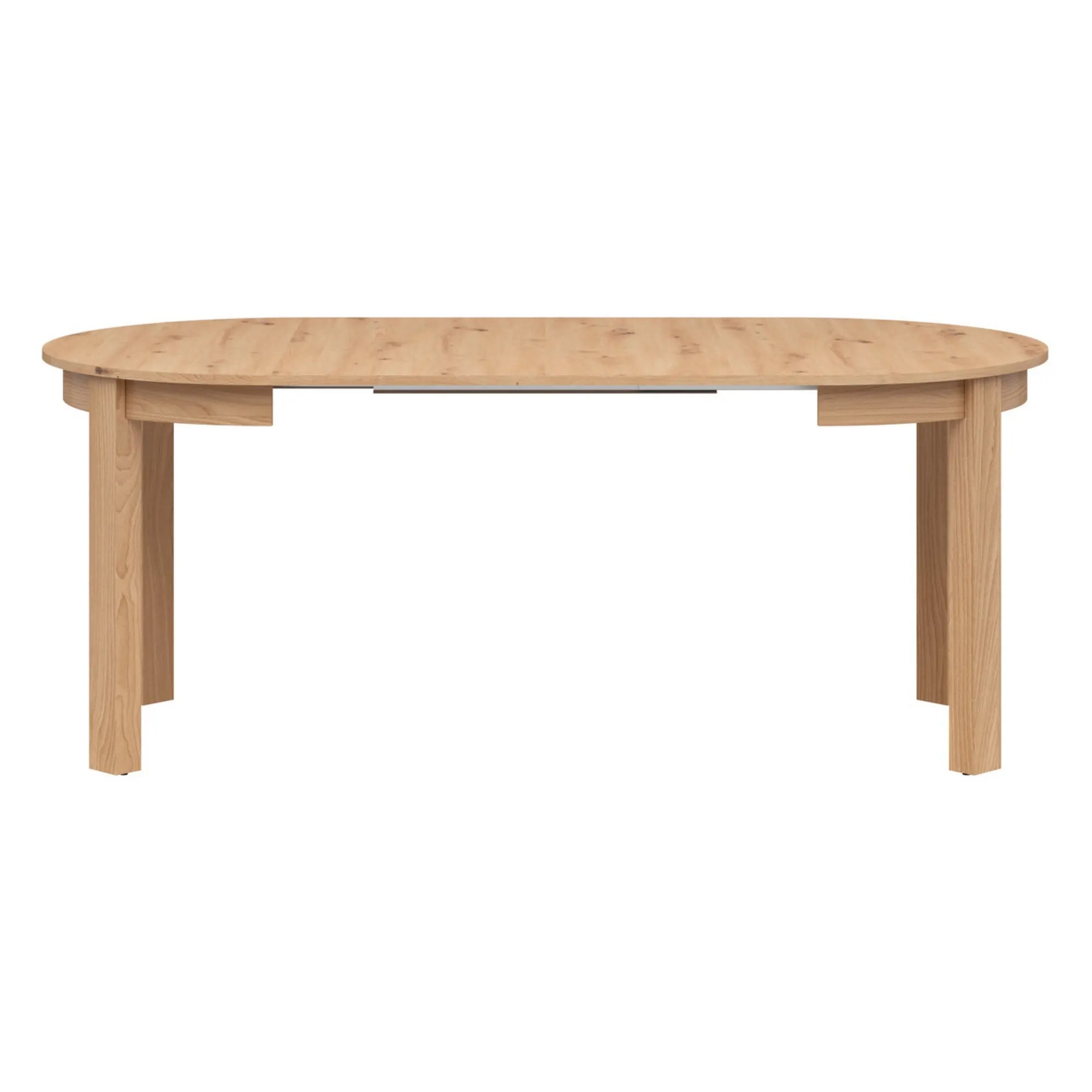 Masa extensibila BERNARDIN, stejar artisan, PAL laminat, 95/195x95x76 cm