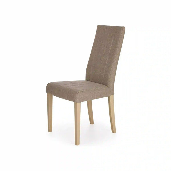 Scaun DIEGO, maro/stejar, stofa clasica/lemn, 47x59x99 cm