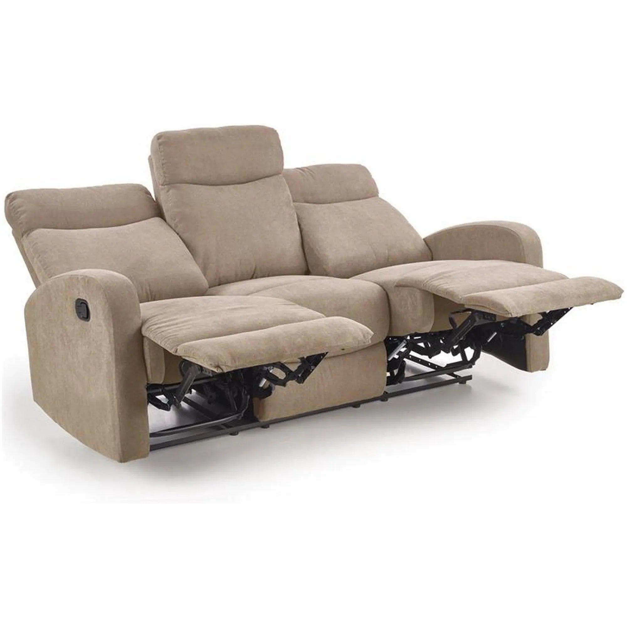 Canapea pliabila OSLO 3S, bej, 180x95/158x100 cm