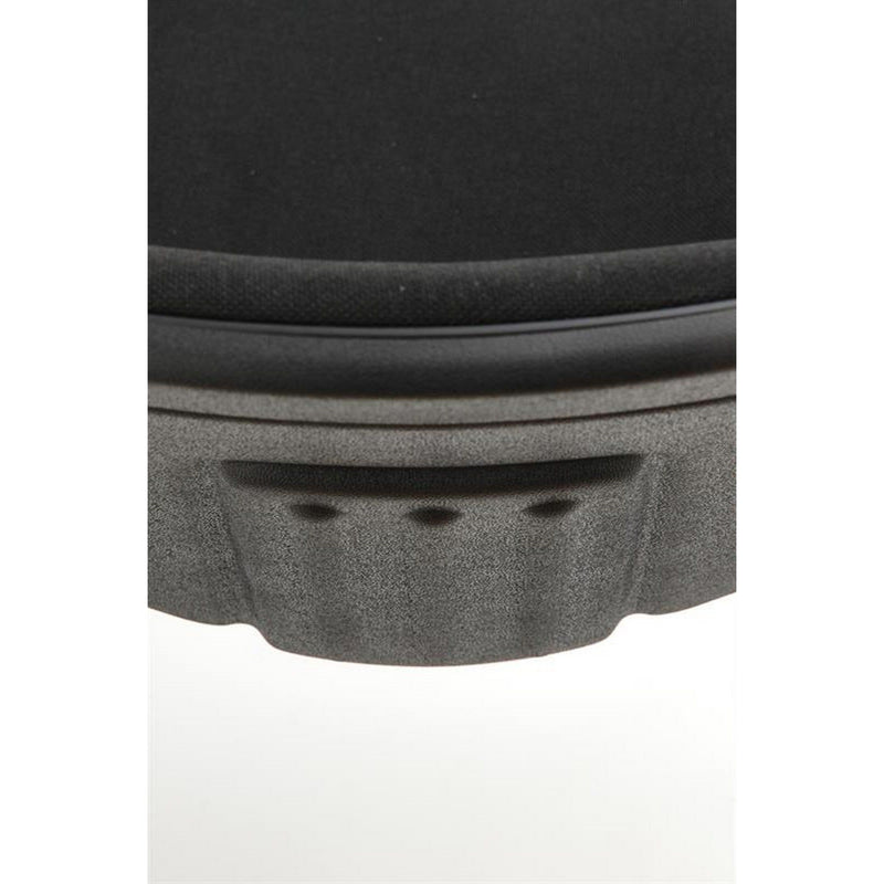 Scaun ISO, negru, stofa, 53x55x82 cm