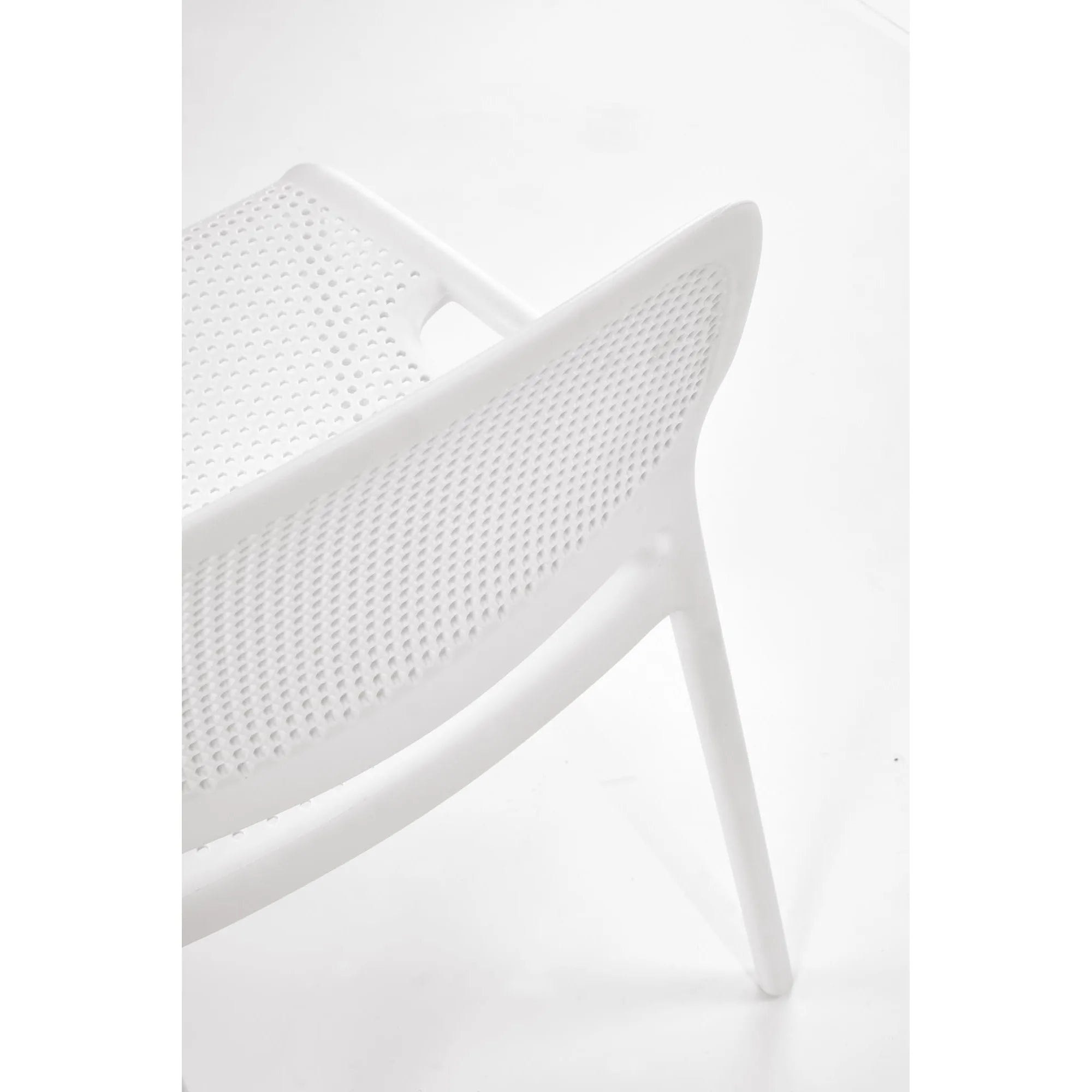 Scaun de gradina K532, alb, polipropilena, 50x56x80 cm