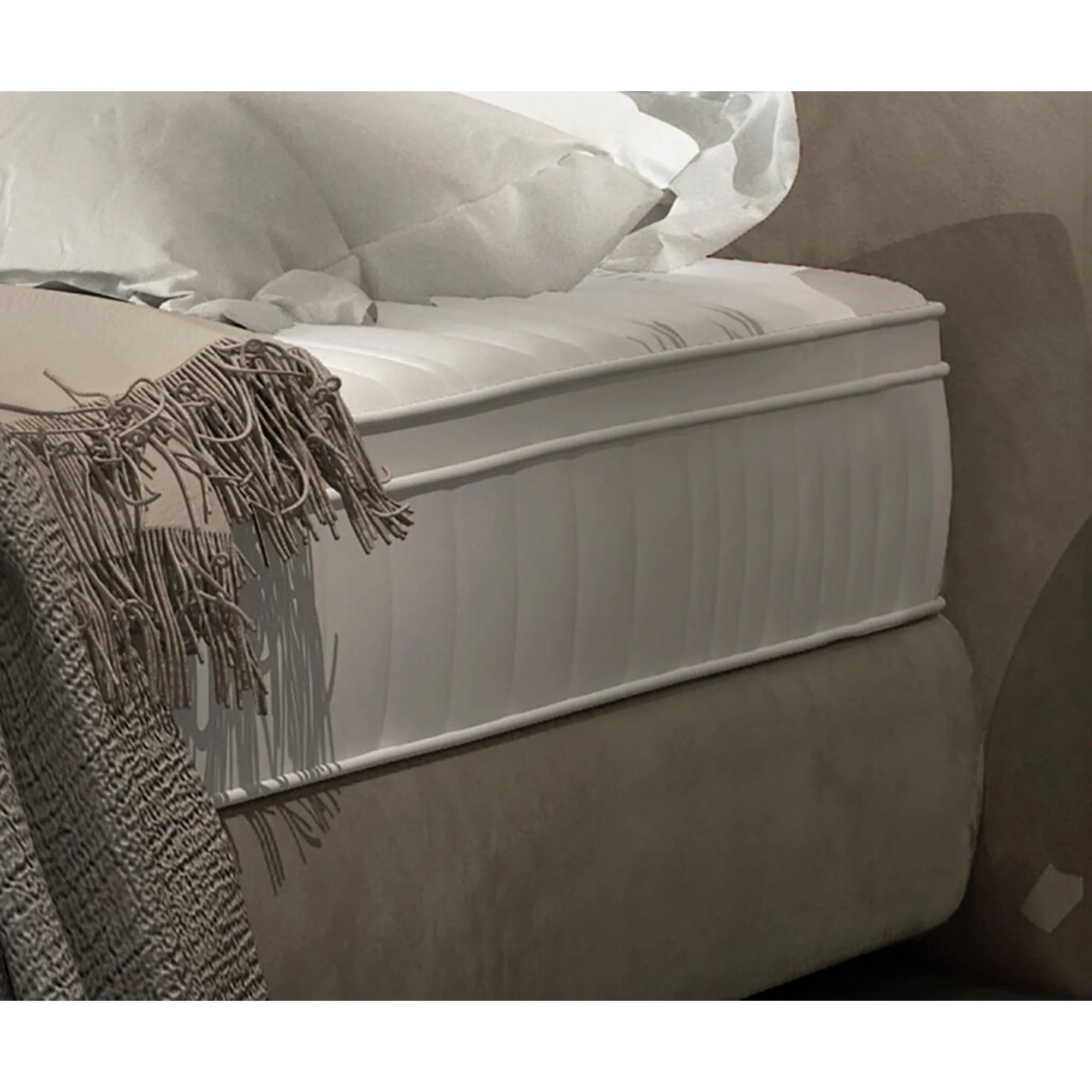 Pat FOG 180x200, personalizabil materiale gama Premium, cu suport pentru saltea