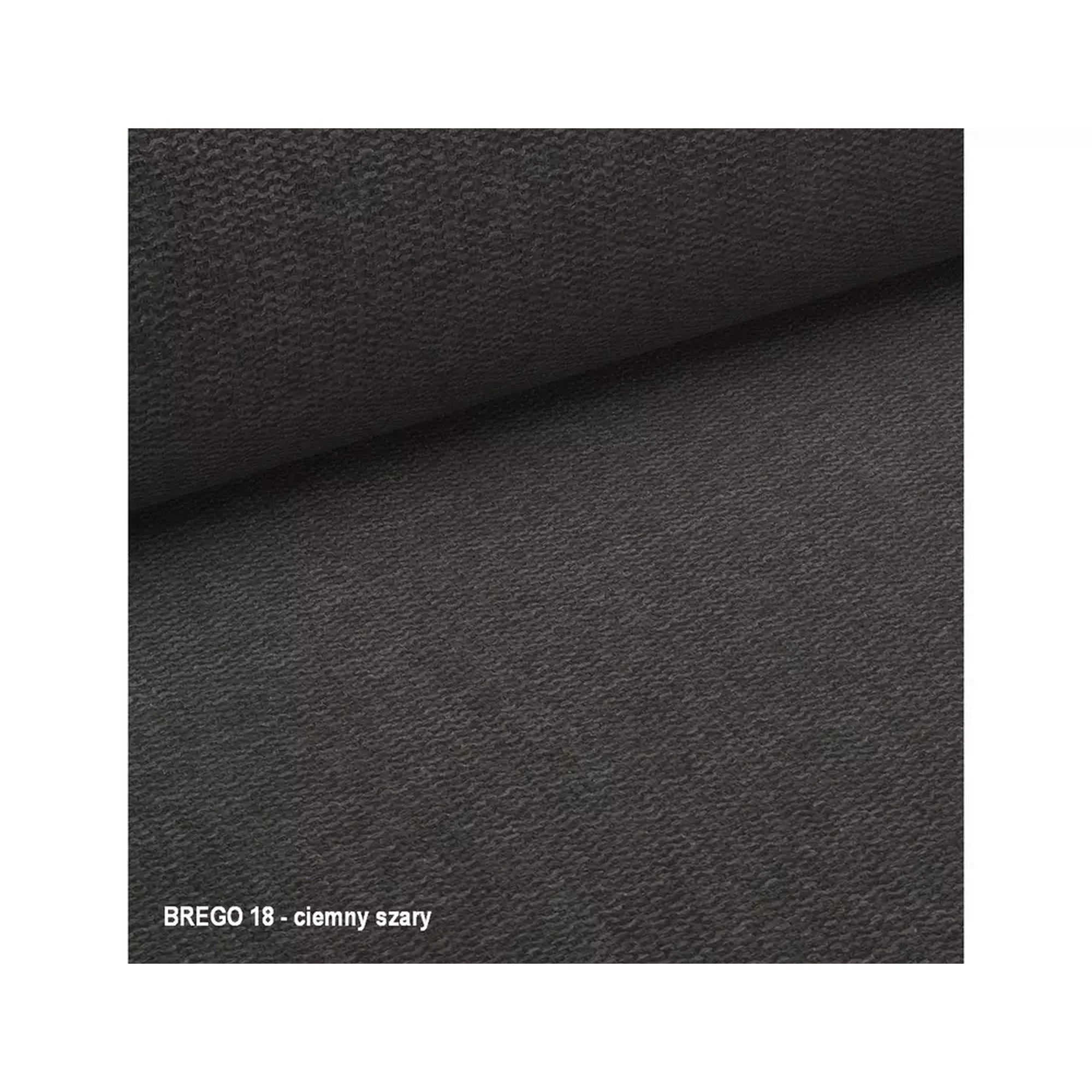 Scaun rotativ AZALIA, gri inchis/negru, stofa/metal, 61x44x86 cm