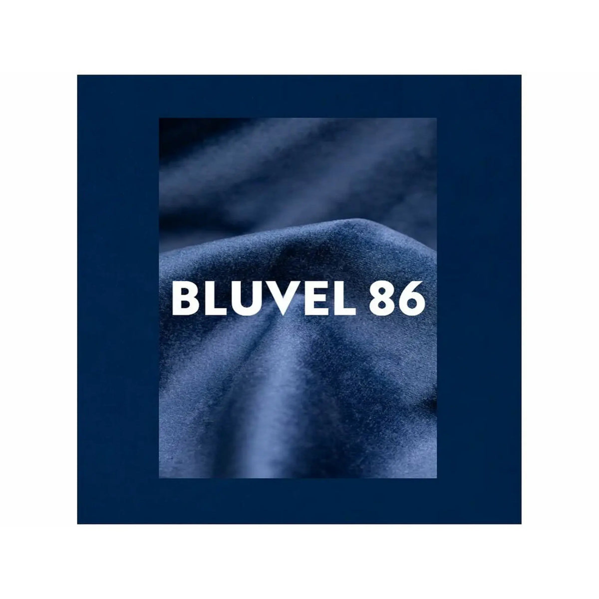 Fotoliu recliner cu functie de masaj NEPTUN M, stofa catifelata albastru - Bluvel 86, 76x94/160x96 cm
