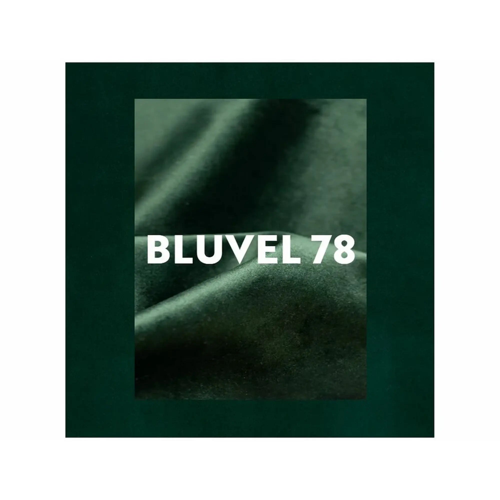 Canapea TM-3, stofa catifelata verde - Bluvel 78, 160x60x76 cm
