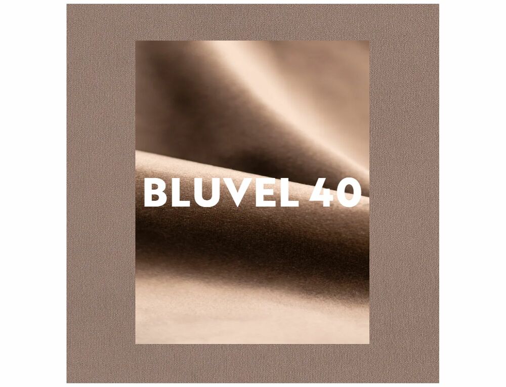 Canapea TM-3, stofa catifelata bej inchis - Bluvel 40, 160x60x76 cm