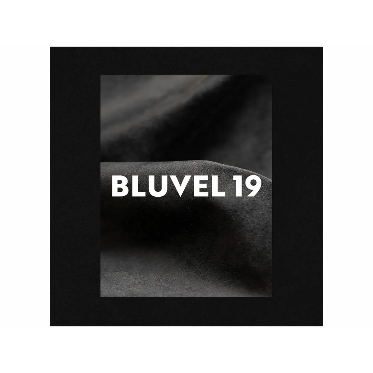 Scaun MARLO, negru - Bluvel 19, stofa catifelata/metal, 55x58x88 cm