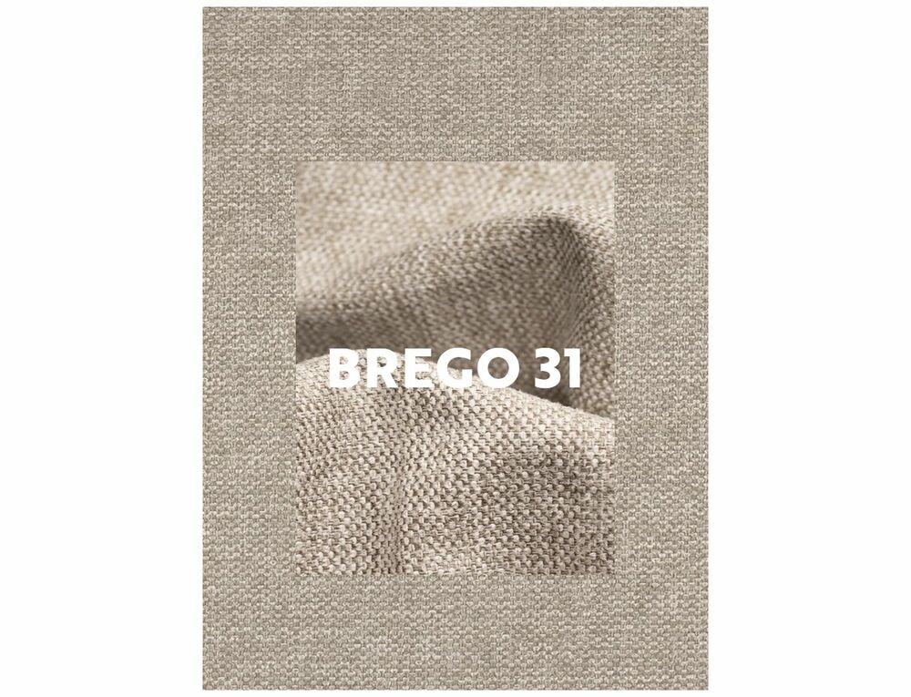 Scaun SERVIO, bej deschis - Brego 31, stofa clasica/metal, 55x58x88 cm