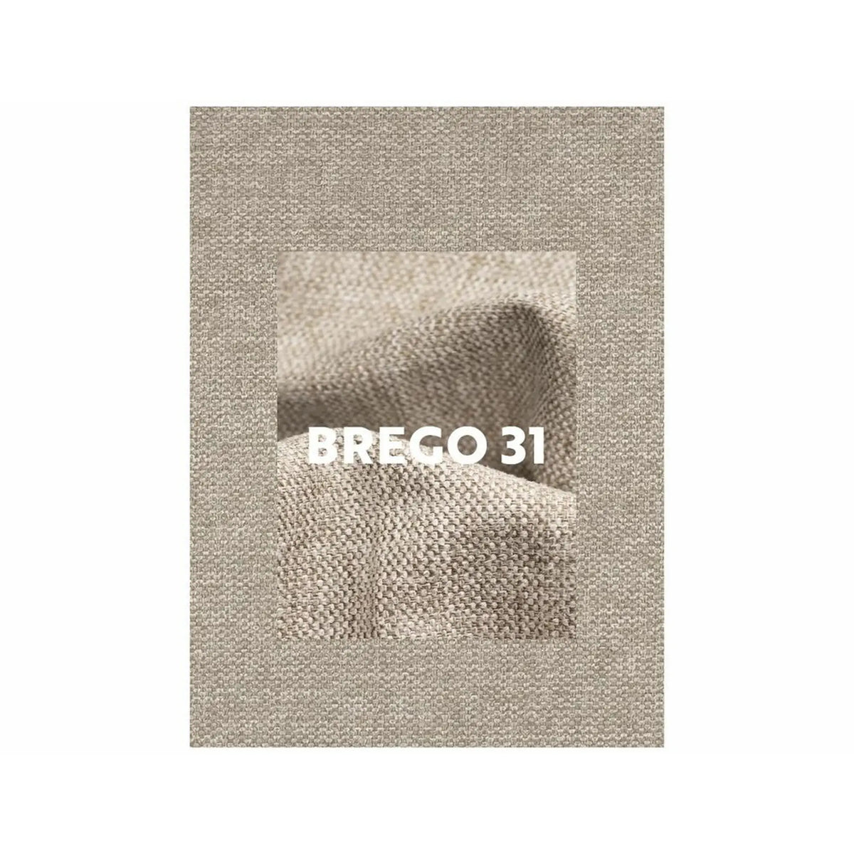 Scaun SERVIO, bej deschis - Brego 31, stofa clasica/metal, 55x58x88 cm