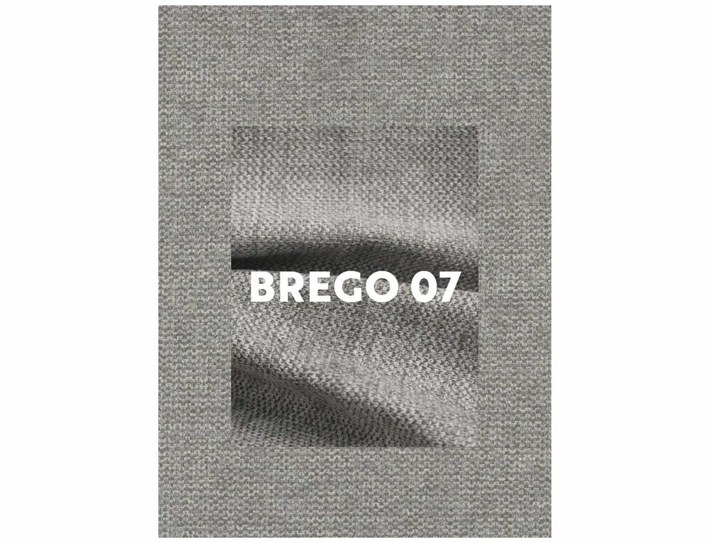 Scaun SERVIO, gri deschis - Brego 07, stofa clasica/metal, 55x45x88 cm