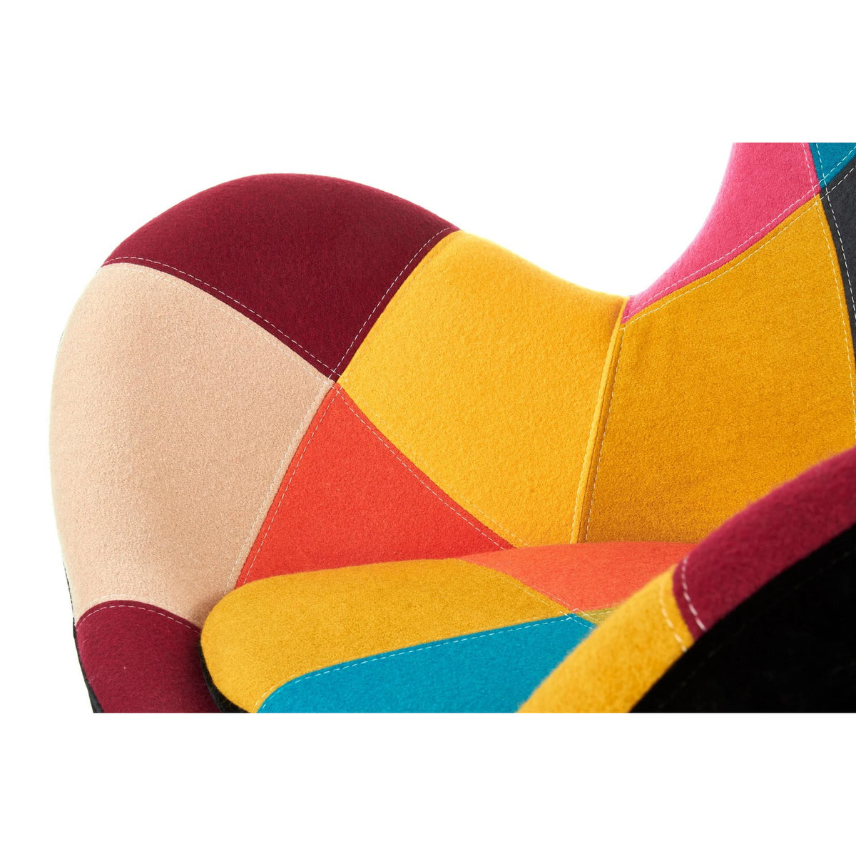 Scaun fluture BUTTERFLY, multicolor/crom, stofa/otel, 76x75x95 cm