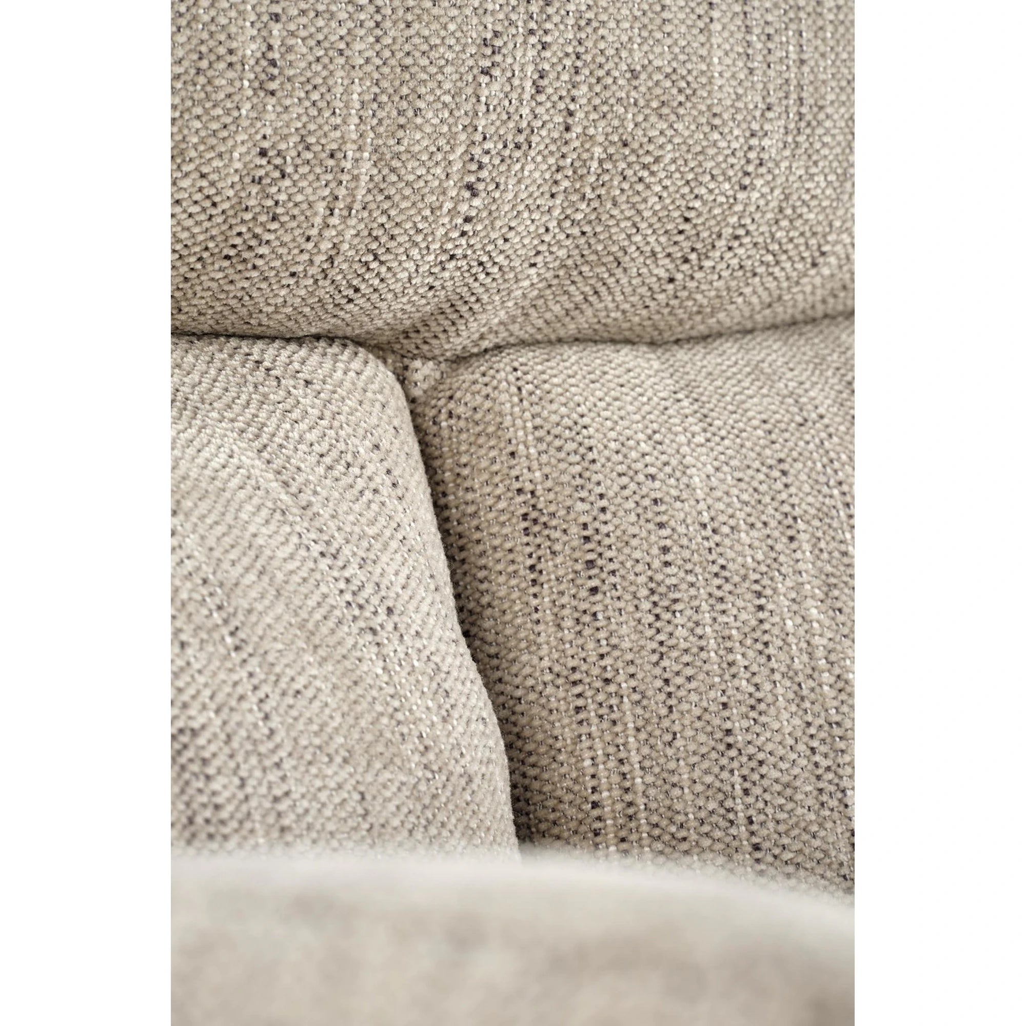 Scaun rotativ K495, bej/negru, stofa clasica/metal, 60x65x87 cm