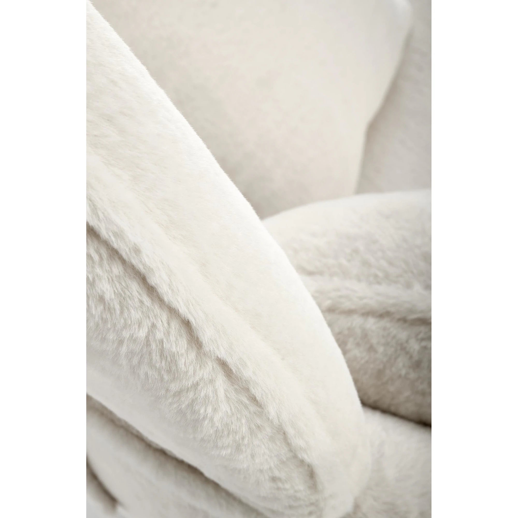 Scaun de relaxare modern MERRY, crem, stofa/otel, 80x90x95 cm