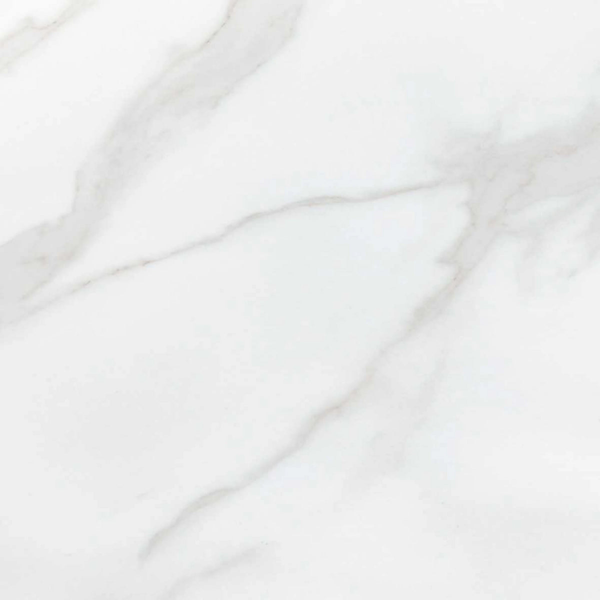 Masa CASEMIRO, alb cu efect de marmura/auriu, sticla/metal, 90x90x75 cm