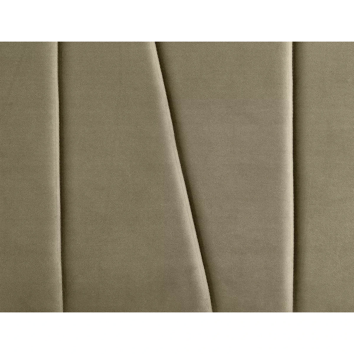 Pat SAVANA 140x200, stofa catifelata bej - Bluvel 28, cu somiera