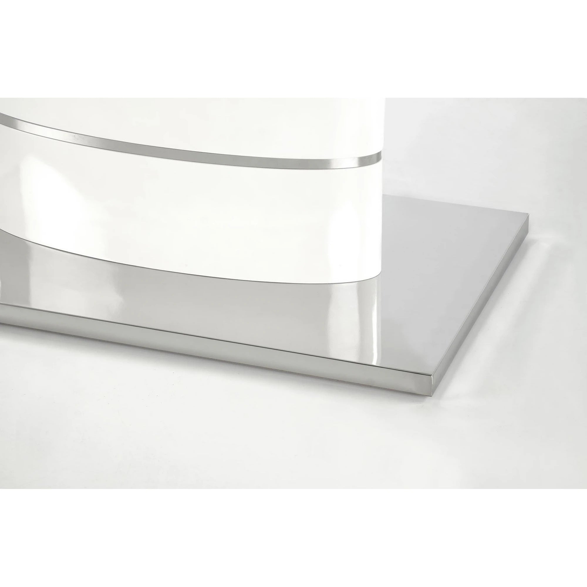 Masa ASPEN, alb, 140/180x90x76 cm