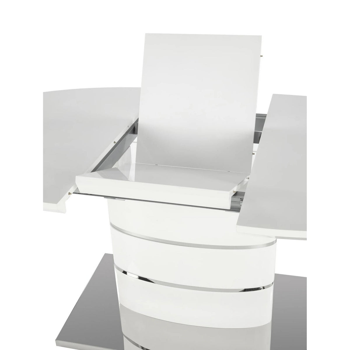 Masa ASPEN, alb, 140/180x90x76 cm