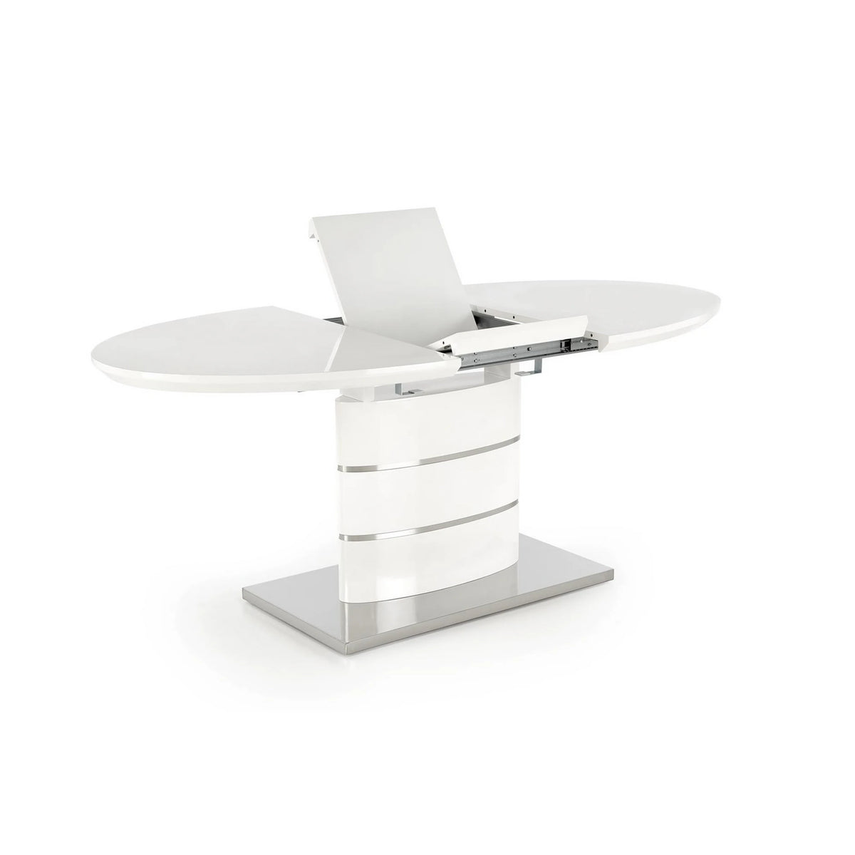 Masa ASPEN, alb, 140/180x90x76 cm