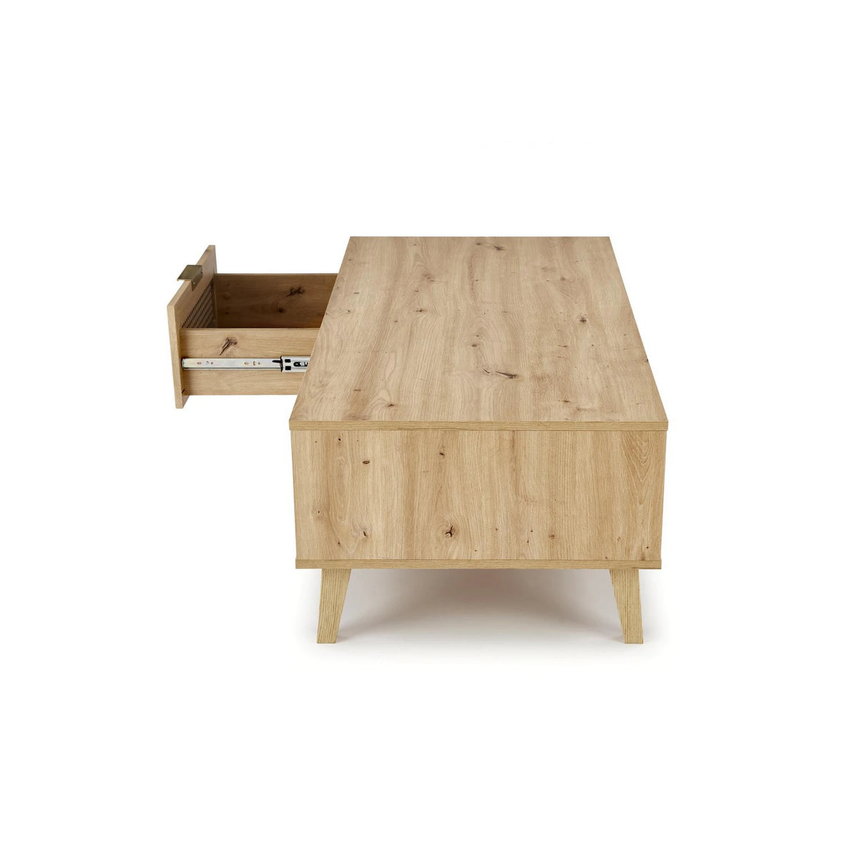 Masuta cafea BORNEO, stejar artisan, PAL laminat, 120x60x41 cm