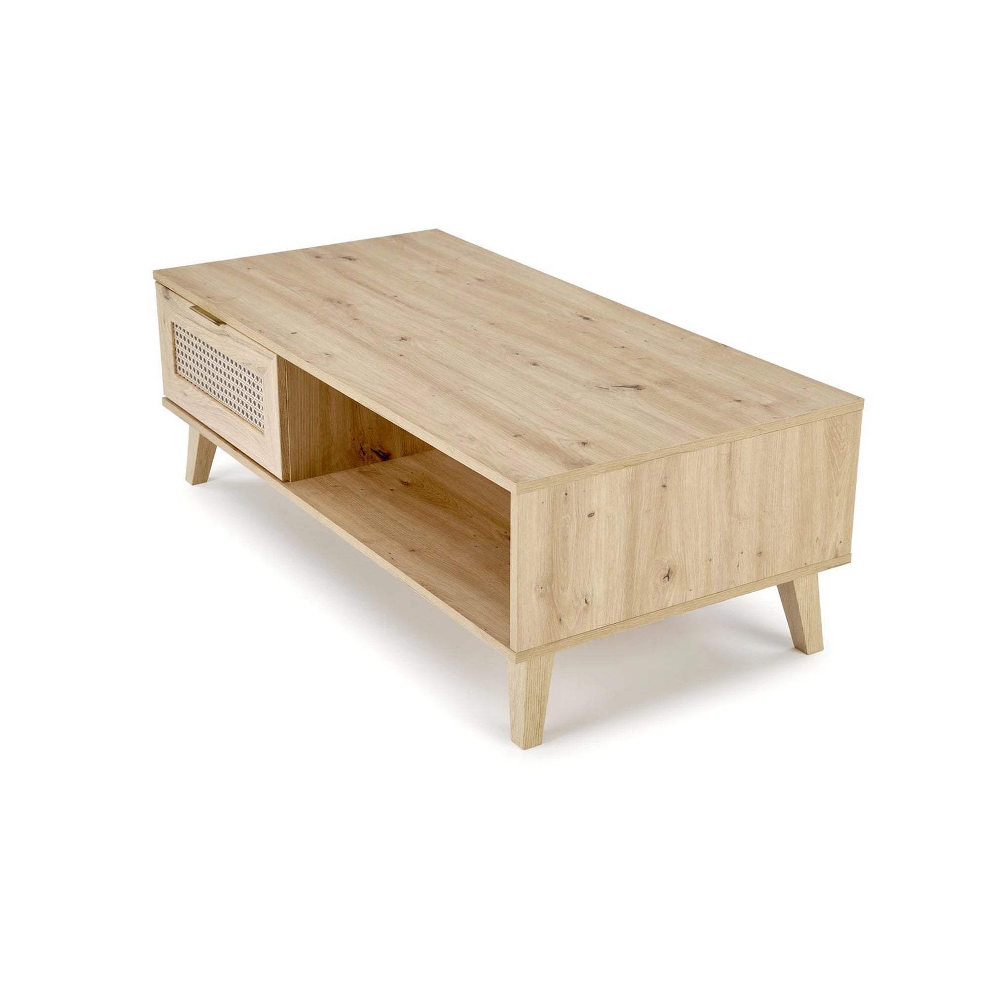 Masuta cafea BORNEO, stejar artisan, PAL laminat, 120x60x41 cm