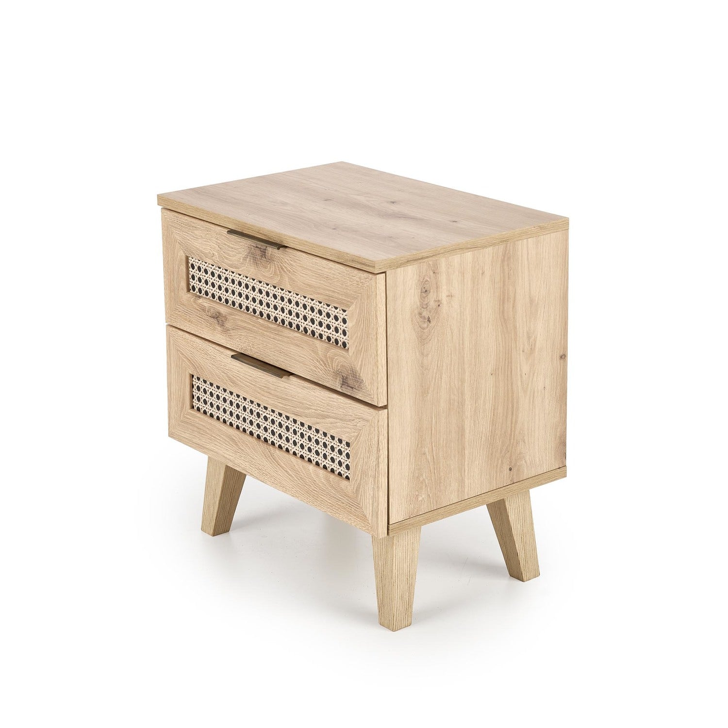 Noptiera Borneo, stejar artisan, PAL laminat, 50x34x52 cm