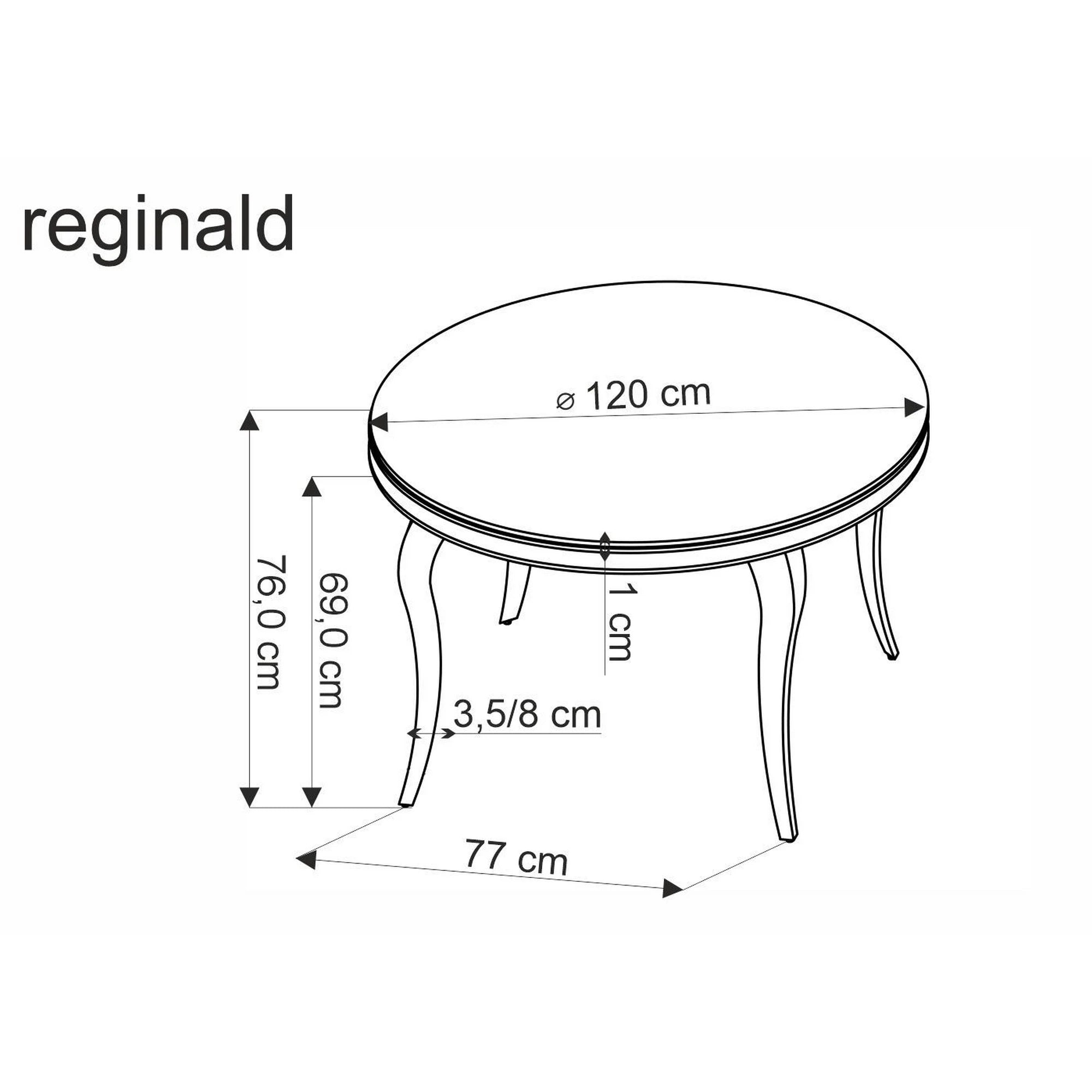 Set masa REGINALD cu 4 scaune K555