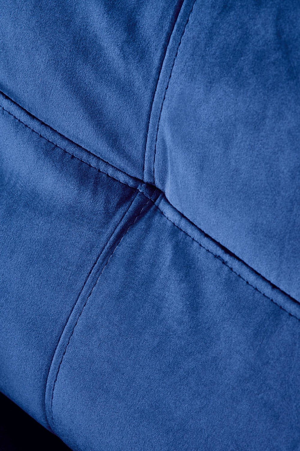 Fotoliu rabatabil FELIPE 2, albastru inchis, stofa catifelata, 64x84/135x103/76 cm