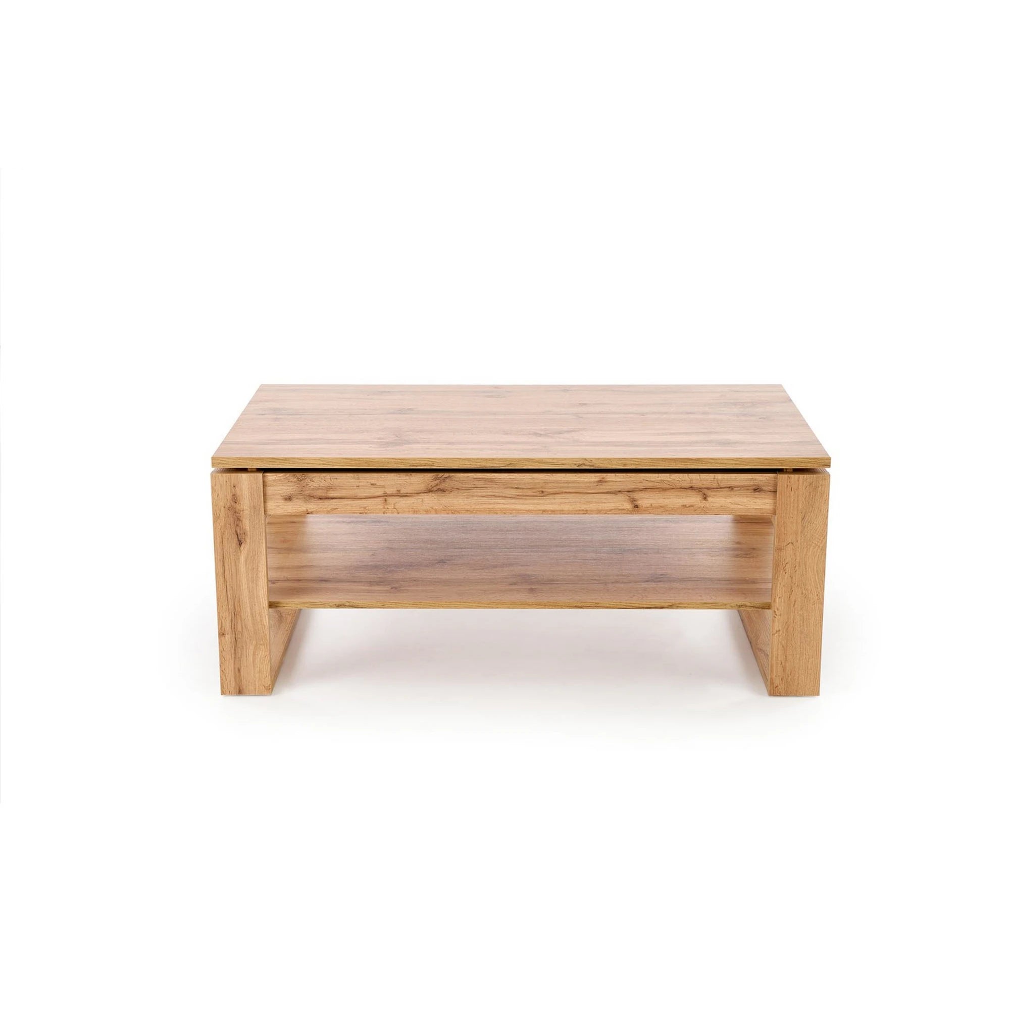 Masuta cafea BETTY, stejar artisan, PAL laminat, 120x65/92x50/72 cm