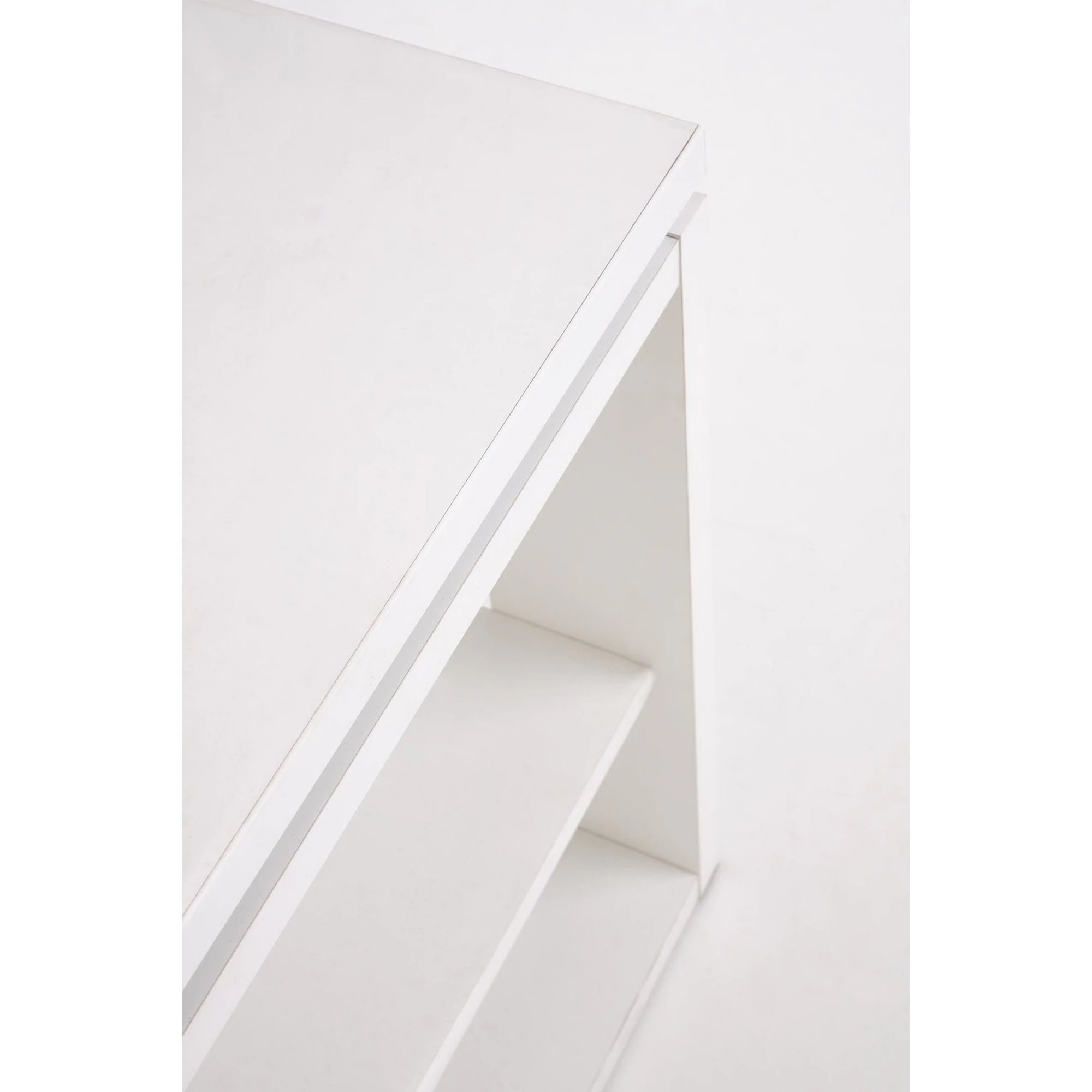 Masuta cafea BETTY, alb, PAL laminat, 120x65/92x50/72 cm