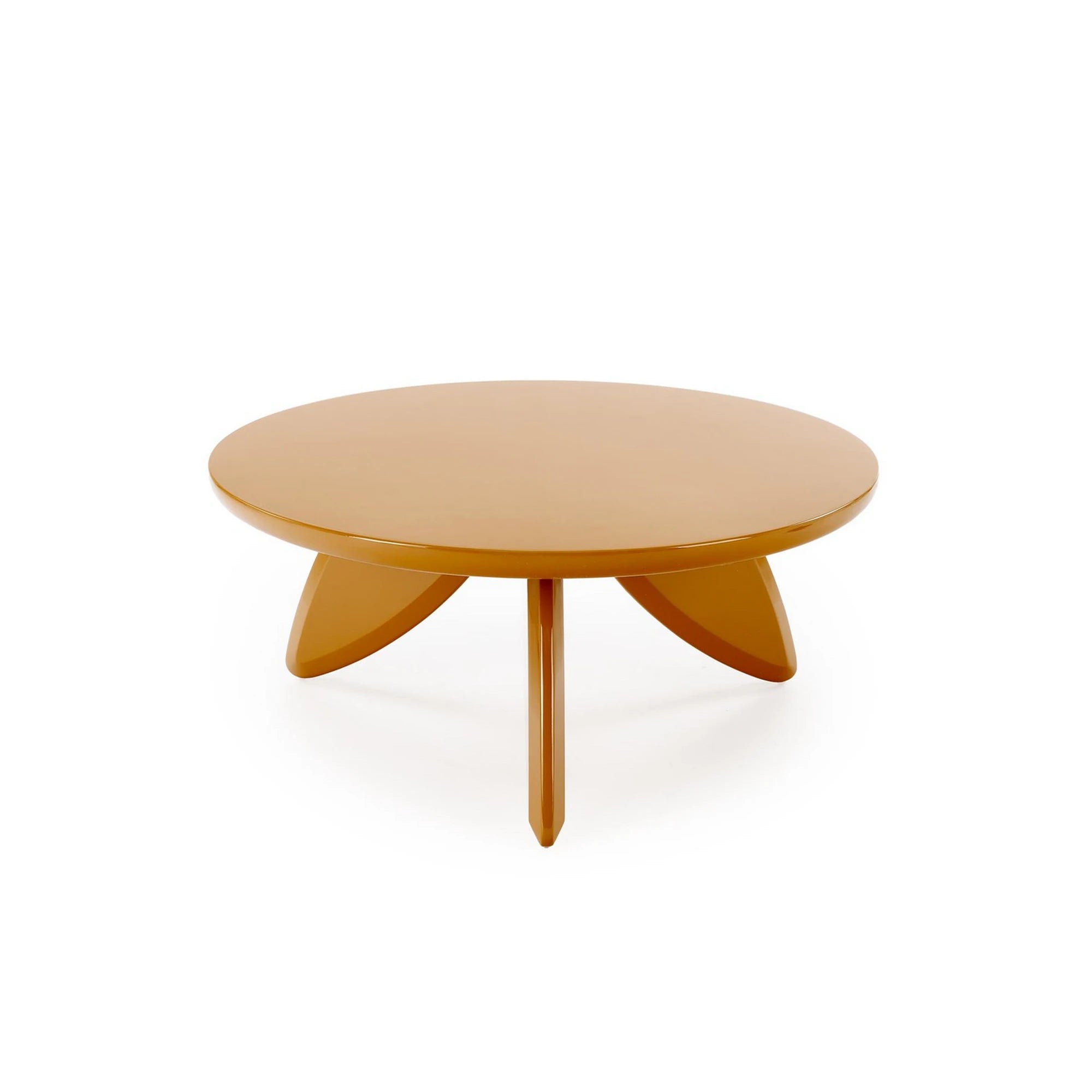 Masuta cafea SORAYA 2, galben mustar, 80x36 cm
