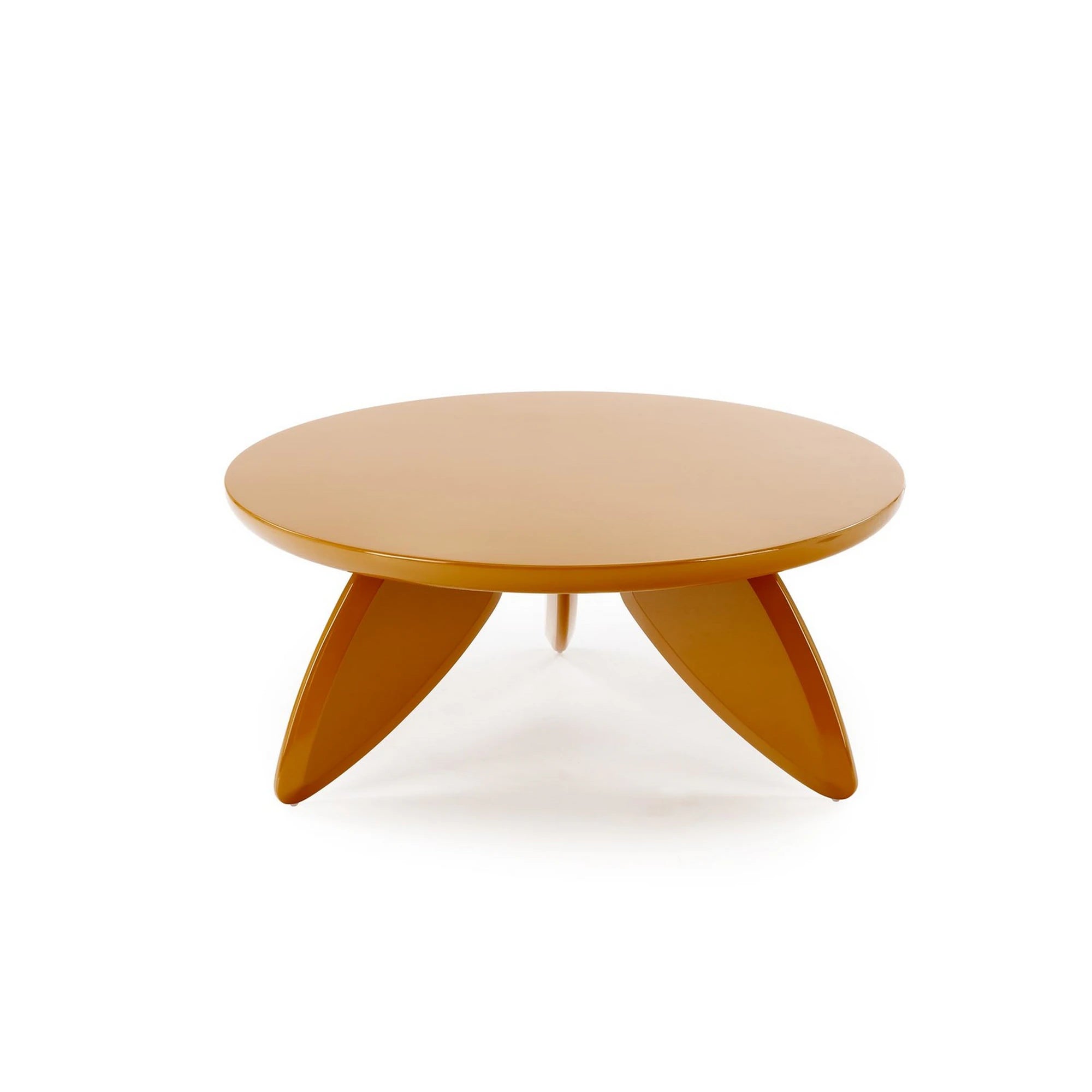 Masuta cafea SORAYA 2, galben mustar, 80x36 cm